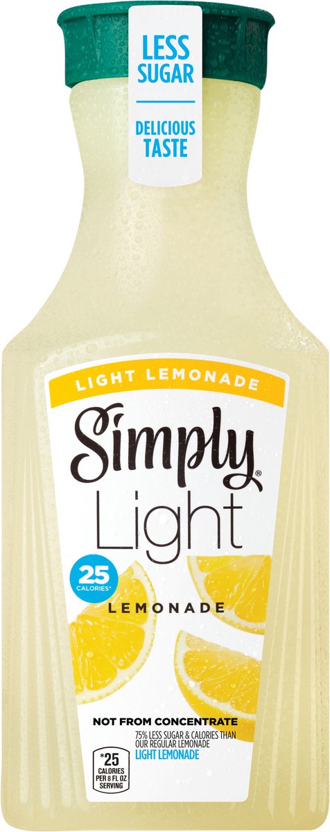 slide 6 of 7, Simply Light Lemonade Juice Drink - 52 fl oz, 52 fl oz