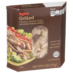 Hy-vee Grilled Chicken Breast Strips