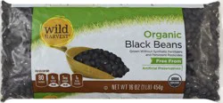 Wild Harvest Organic Black Beans Bag