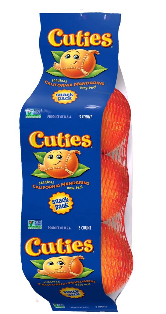 slide 1 of 1, Cuties California Mandarins, 3 ct