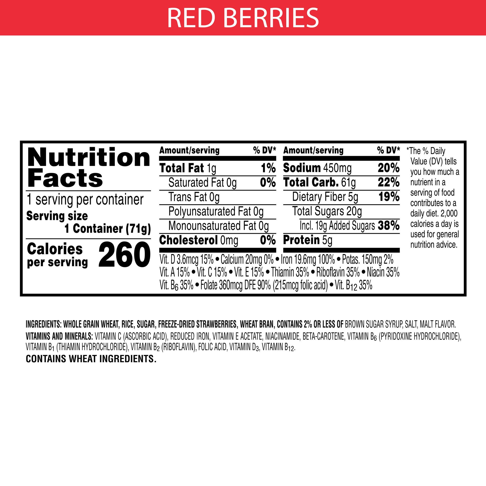 slide 3 of 5, Special K Red Berries Cereal 2.5 oz, 2.5 oz