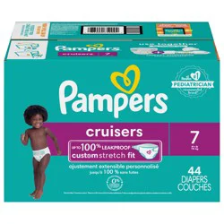 Pampers Cruisers Diapers Size 7 44 Count