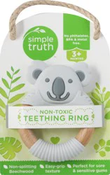 Simple Truth 3+ Months Non-Toxic Teething Ring 1 ea