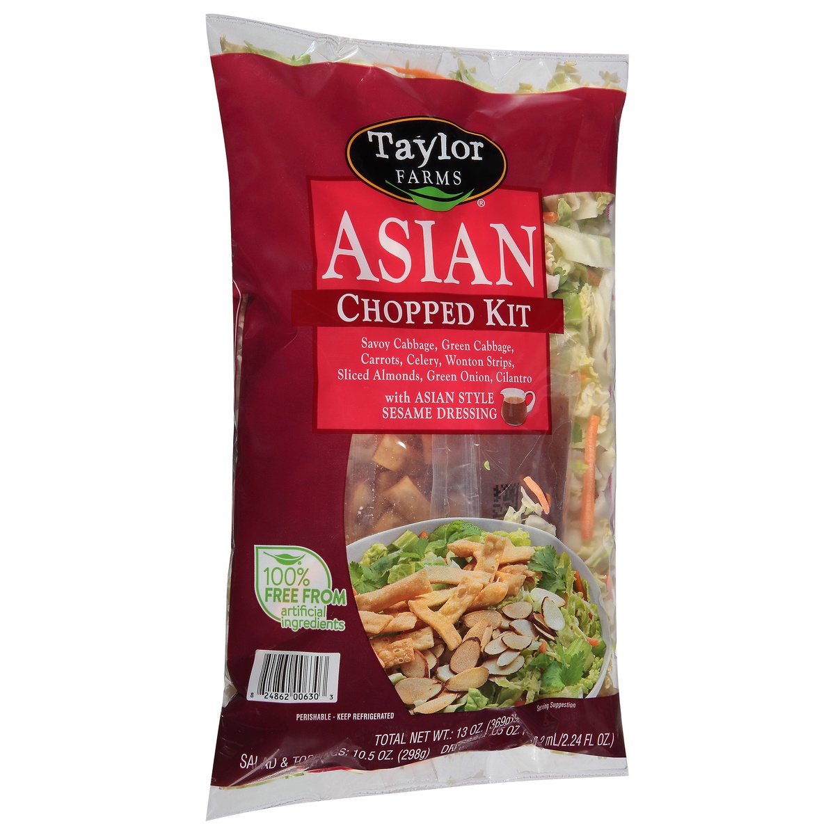 slide 2 of 11, Taylor Farms Asian Chopped Salad, 10.5 oz