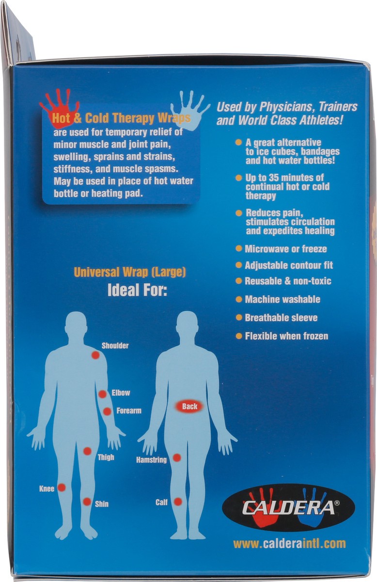 slide 6 of 12, Caldera Large Universal Hot & Cold Therapy Wrap Large 1 ea, 1 ct