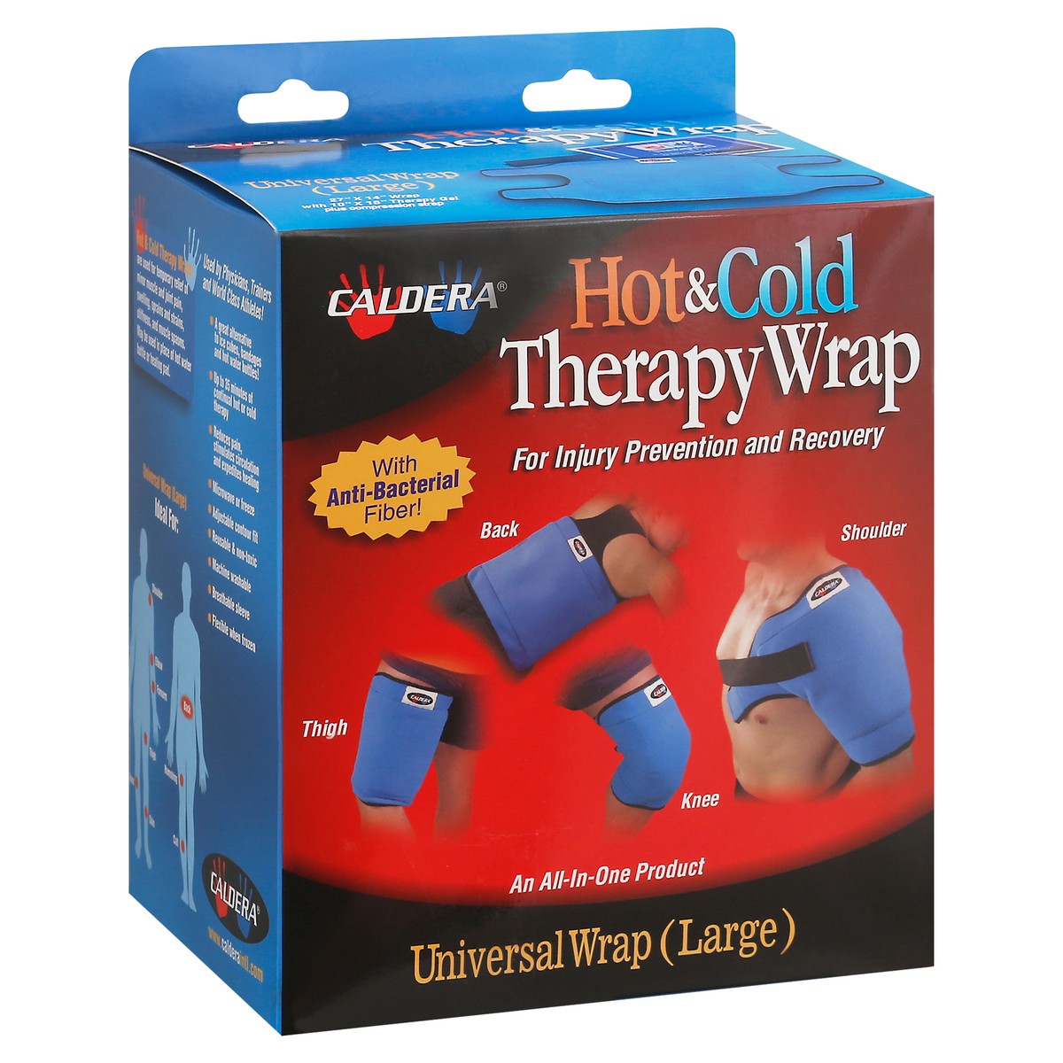 slide 10 of 12, Caldera Large Universal Hot & Cold Therapy Wrap Large 1 ea, 1 ct