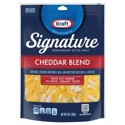 Kraft Signature Cheddar Blend 8 oz