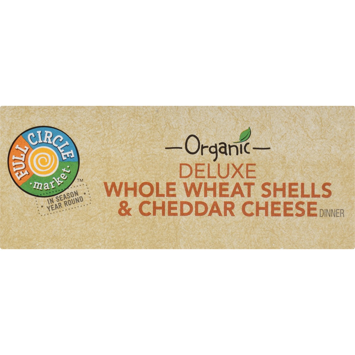 slide 6 of 15, Full Circle Market Deluxe Whole Wheat Shells & Cheddar Cheese Dinner, 12 oz