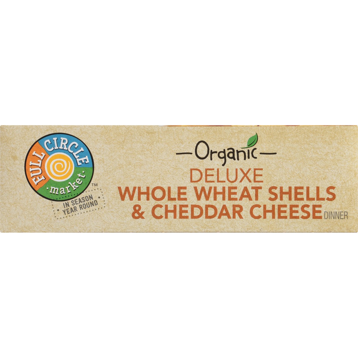 slide 8 of 15, Full Circle Market Deluxe Whole Wheat Shells & Cheddar Cheese Dinner, 12 oz