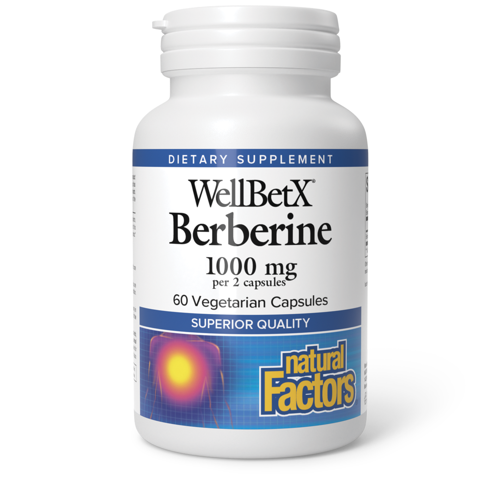 slide 1 of 2, Natural Factors Berberine, 1 ct