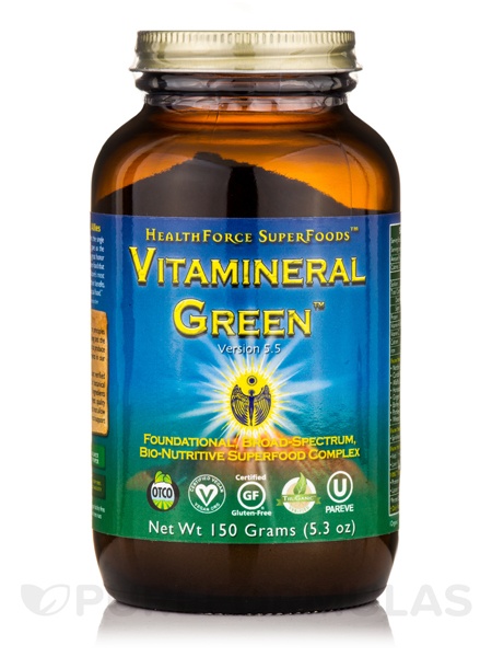 slide 1 of 1, HealthForce SuperFoods Vitamineral Green, 5.3 oz