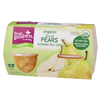 slide 6 of 17, True Goodness Organic Diced Pears in 100% Juice, 4 ct