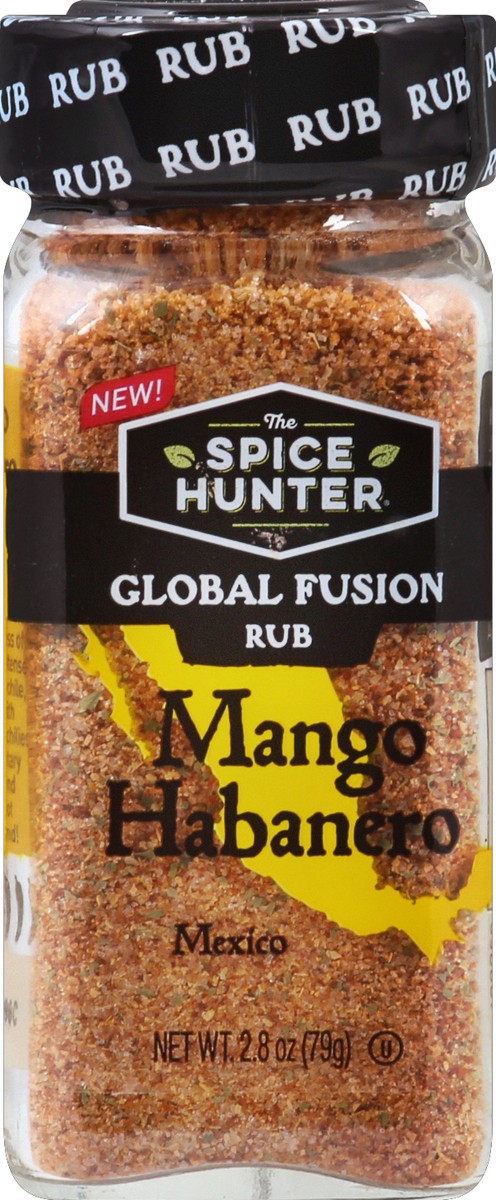 slide 2 of 2, Spice Hunter The Spice Hunter Mango Habanero Global Fusion Rub, 2.8 oz