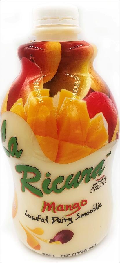 slide 1 of 1, La Ricura Mango Low Fat Smoothie, 64 fl oz