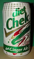 Chek Diet Gnger Ale - 12 ct; 12 oz