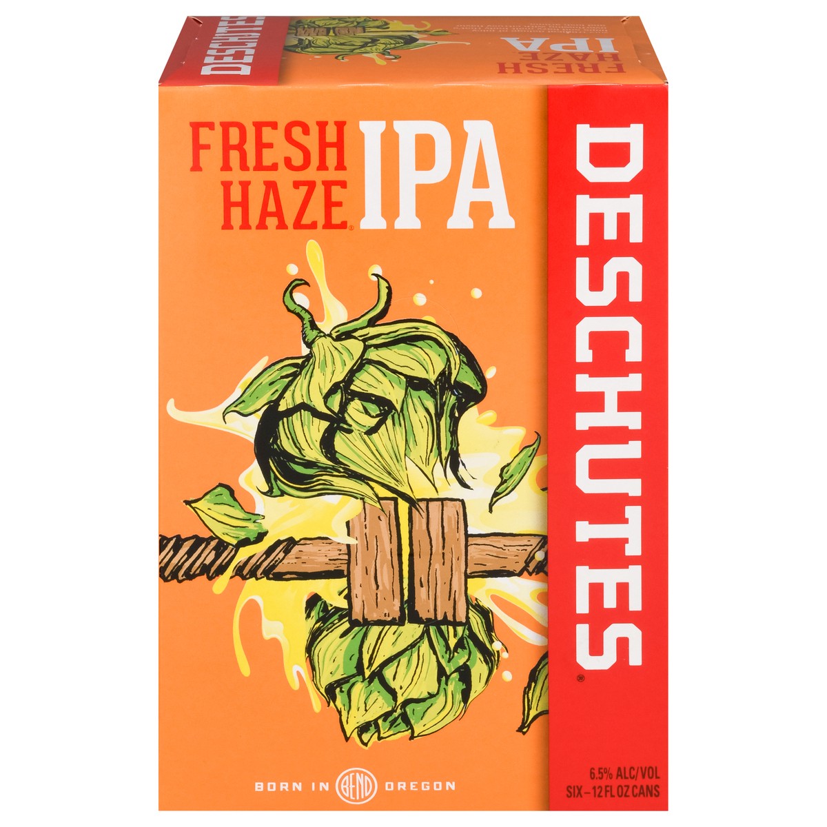 slide 1 of 9, Deschutes Fresh Haze IPA, 6 ct; 12 fl oz