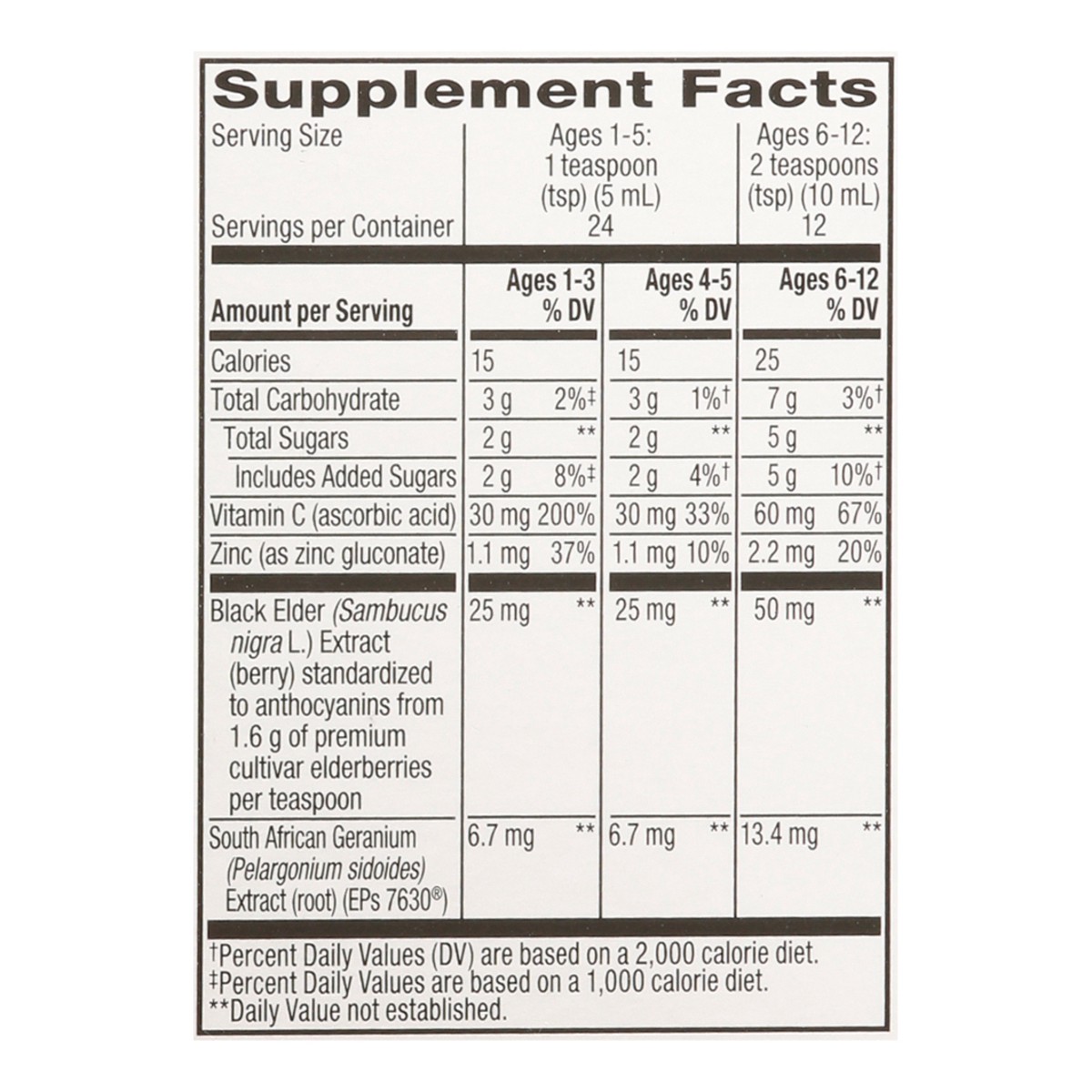 slide 13 of 14, Nature's Way Sambucus Kids Cough Relief + Immune Syrup, 4 fl oz