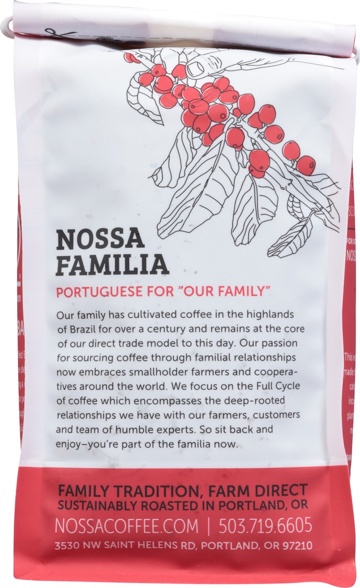 slide 10 of 12, Nossa Familia Whole Bean Dark Roast Mathilde's French Roast Coffee 12 oz, 12 oz