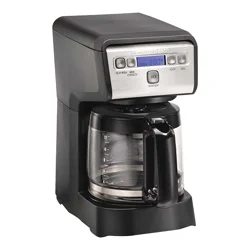 Hamilton Beach 12 Cup Compact Programmable Coffee Maker