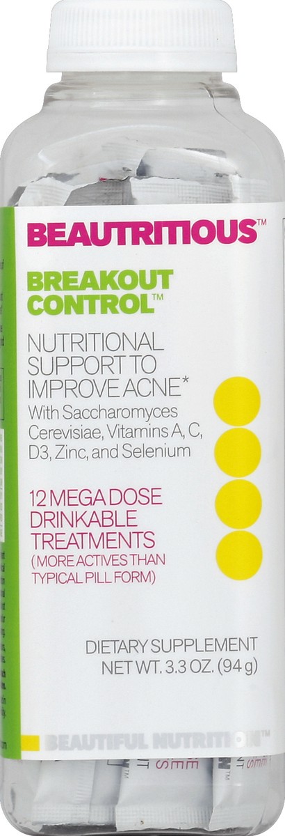 slide 1 of 3, Beautiful Nutrition Breakout Control 12 ea, 12 ct