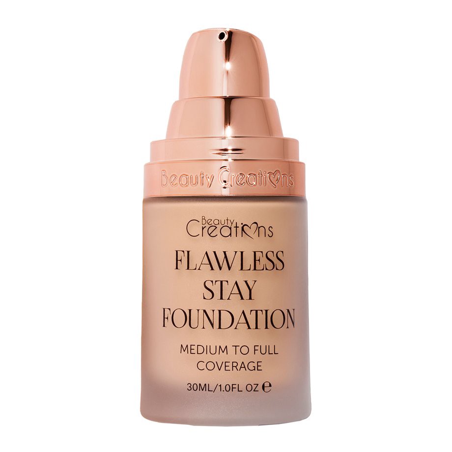 slide 1 of 1, Beauty Creations Flawless Stay Foundation - 4, 1 oz