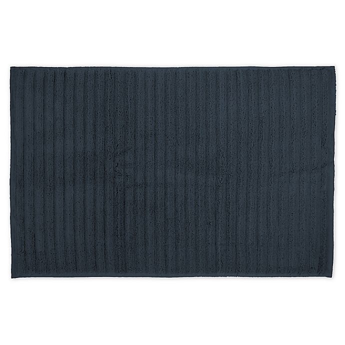 slide 1 of 1, Turkish Luxury Collection Turkish Luxury 20 x 28'' Ribbed Bath Mat - Denim Blue'', 1 ct