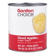 Gordon Choice W/P Diced Apples