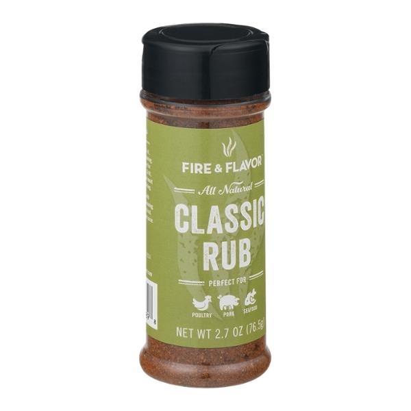 slide 1 of 1, Fire & Flavor Classic Rub, 2.7 oz