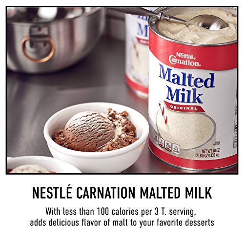 slide 2 of 5, Carnation Nestlé Carnation Malted Milk Original 6 x 2.5 LB, 40 oz