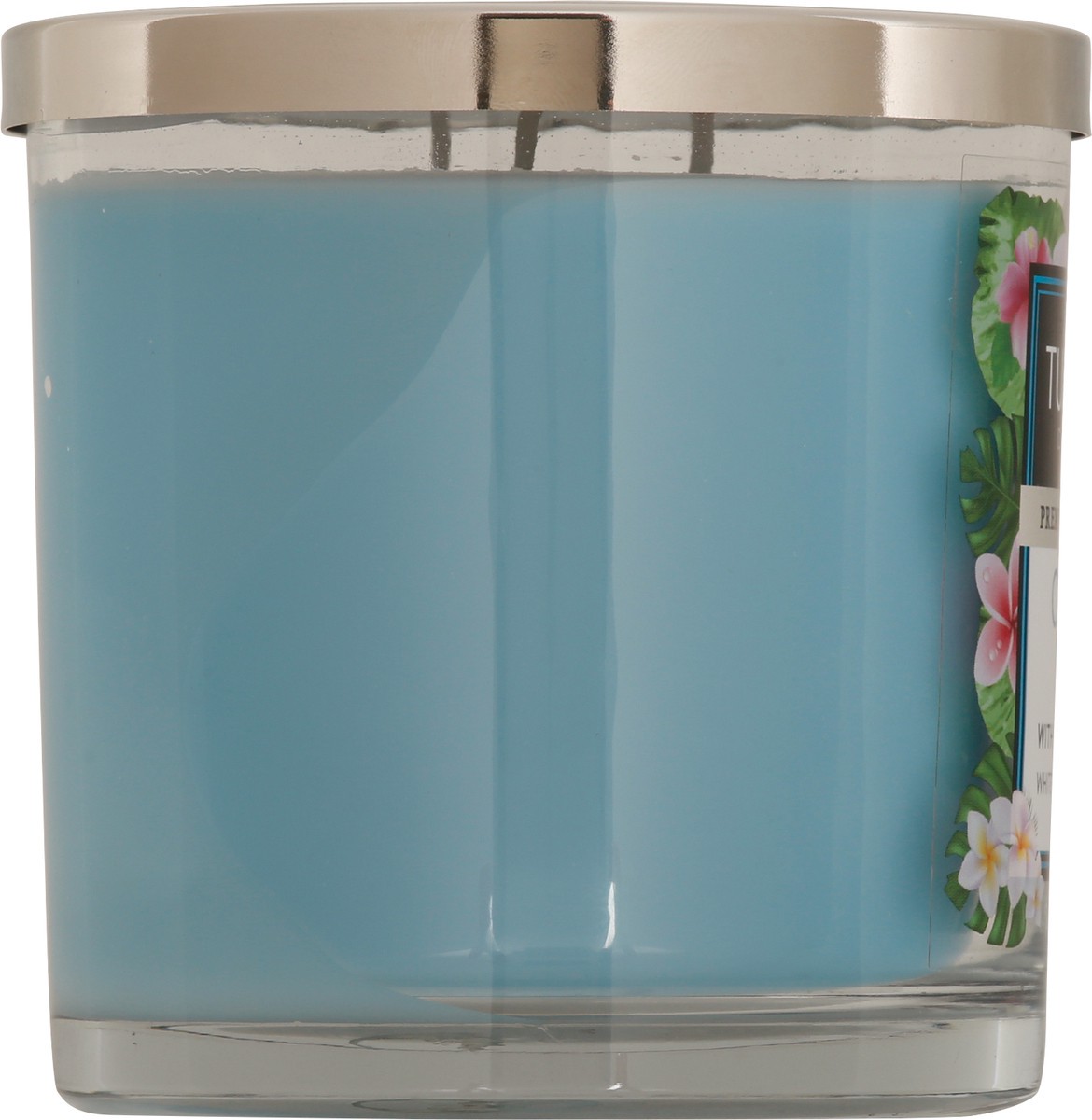 slide 8 of 12, Tuscany Candle Ocean Mist Glass Jar Candle - Blue, 1 ct