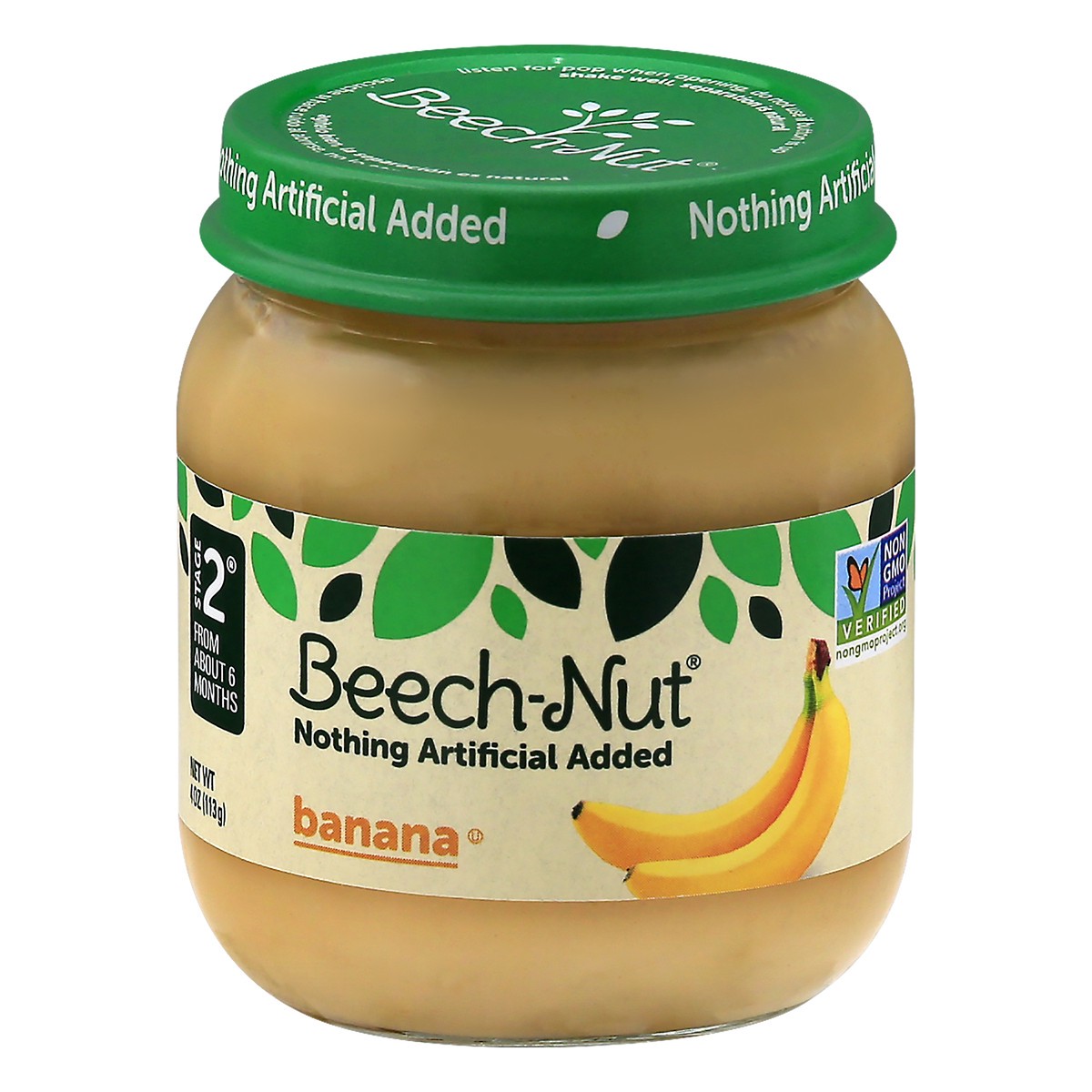 slide 3 of 11, Beech-Nut Stage 2 (from About 6 Months) Banana Stage 2 4 oz, 1 ct