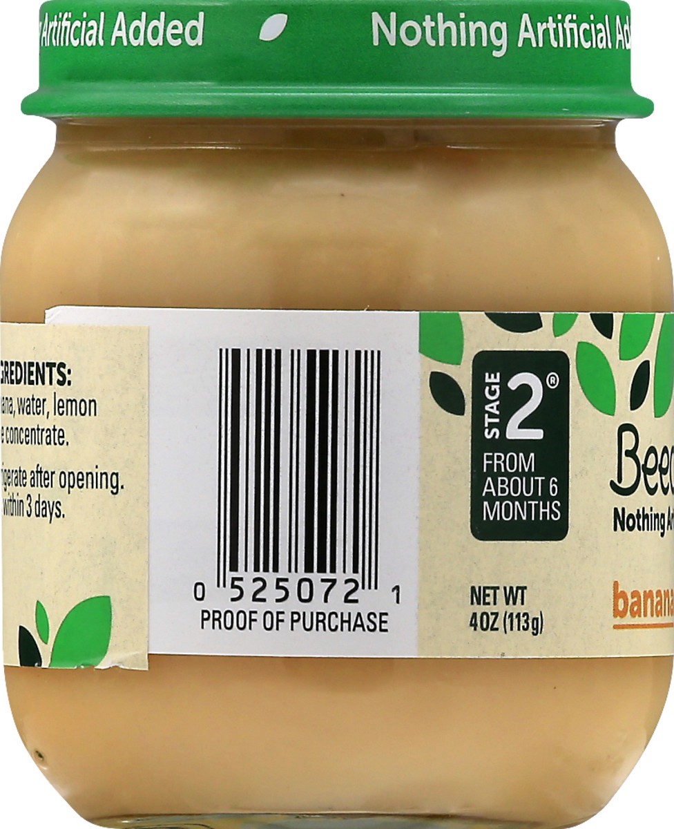 slide 9 of 11, Beech-Nut Stage 2 (from About 6 Months) Banana Stage 2 4 oz, 1 ct