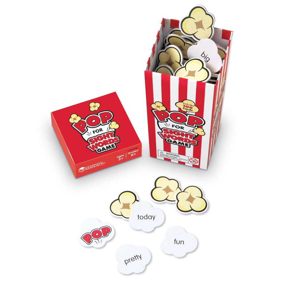 slide 1 of 1, L.R. Pop For Sight Words Game, 1 ct