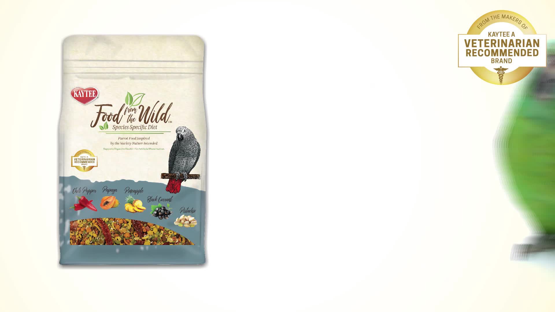 slide 5 of 10, Kaytee Food from the Wild Cockatiel Food 2.5 Pound, 2.5 lb