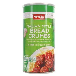 Weis Quality Italian Style Bread Crumbs