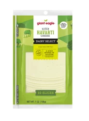 Giant Eagle Cheese, Singles, Havarti