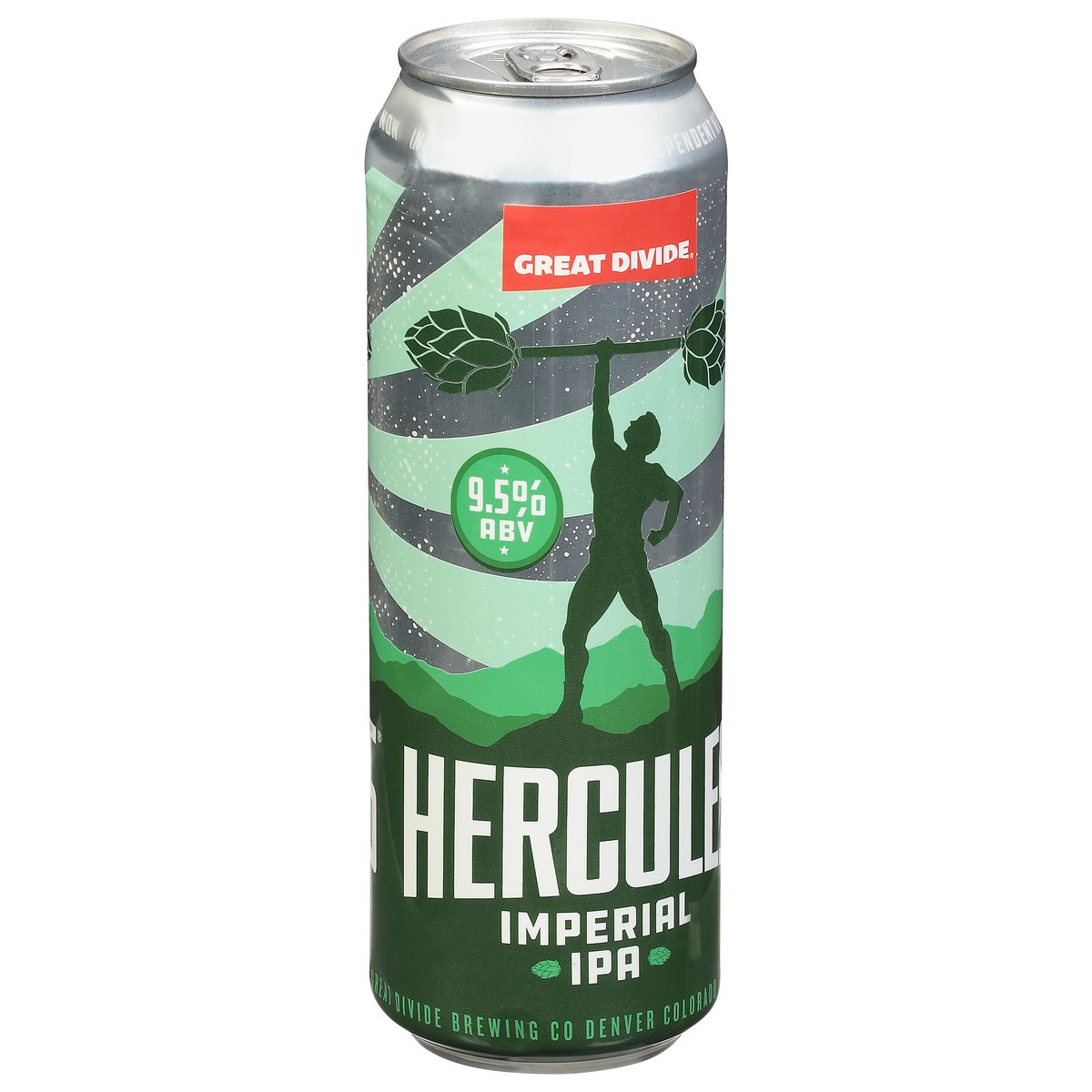 slide 9 of 9, Great Divide Brewing Co. Imperial IPA Hercules Beer 19.2 fl oz, 19.2 fl oz