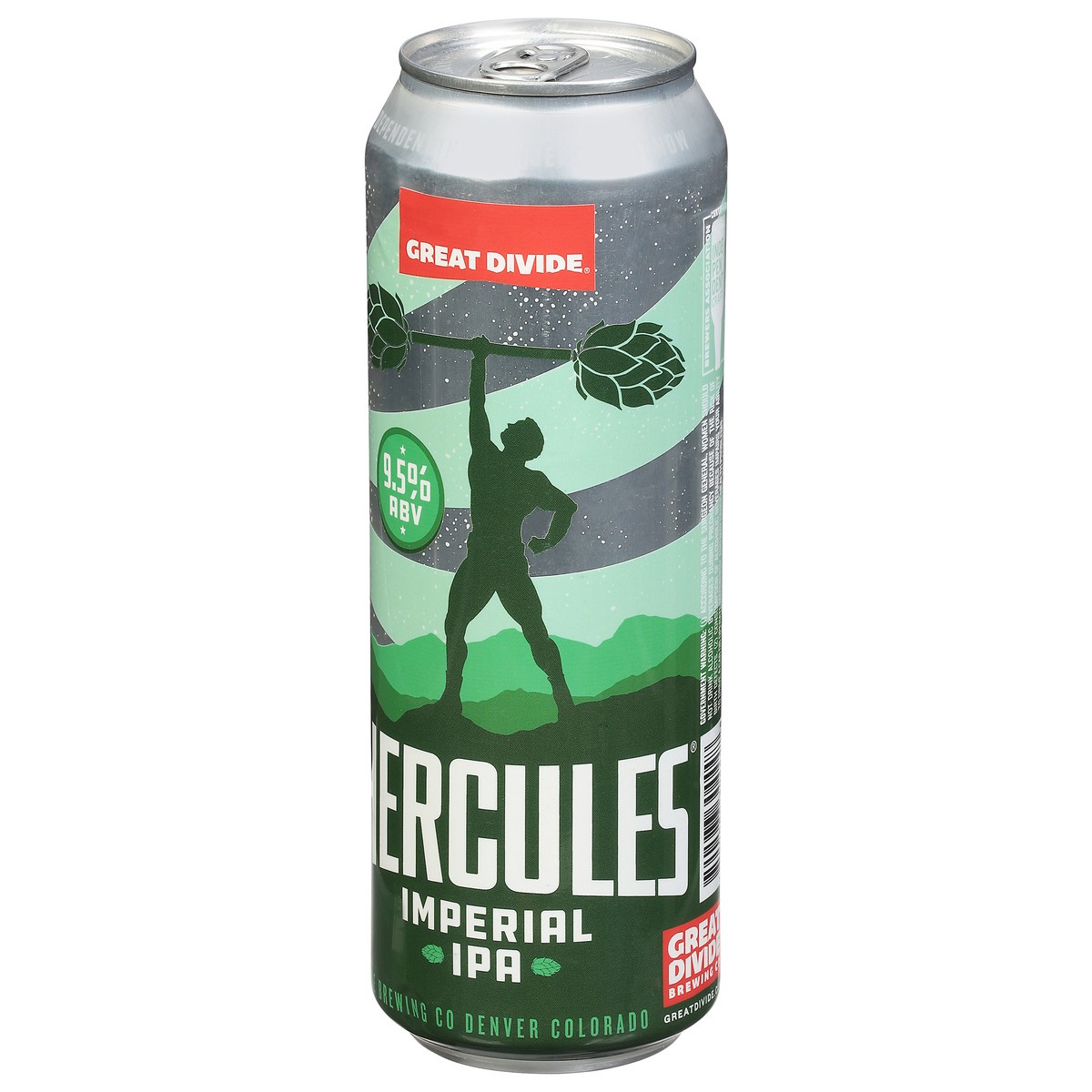 slide 3 of 9, Great Divide Brewing Co. Imperial IPA Hercules Beer 19.2 fl oz, 19.2 fl oz