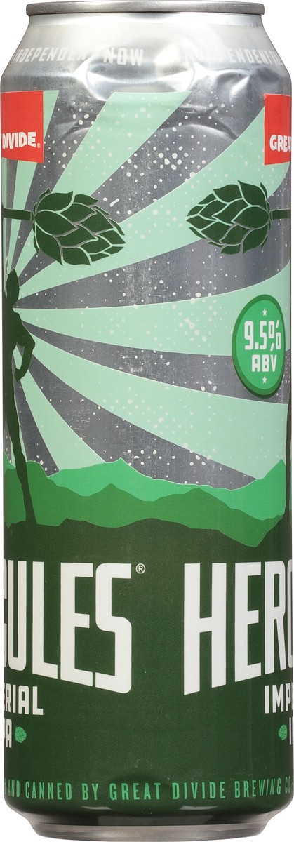slide 2 of 9, Great Divide Brewing Co. Imperial IPA Hercules Beer 19.2 fl oz, 19.2 fl oz
