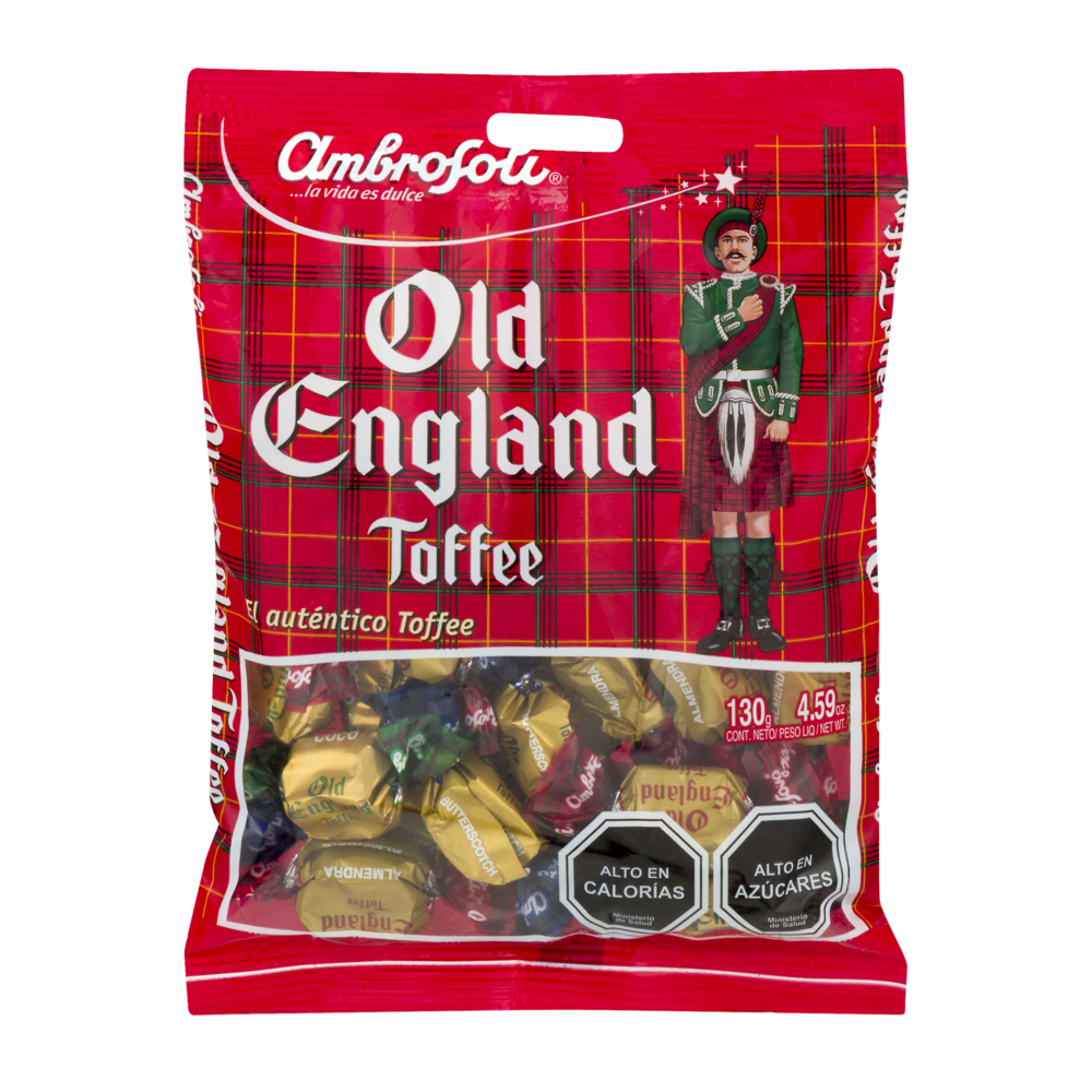 slide 1 of 1, Ambrosoli Old England Toffee, 4.5 oz