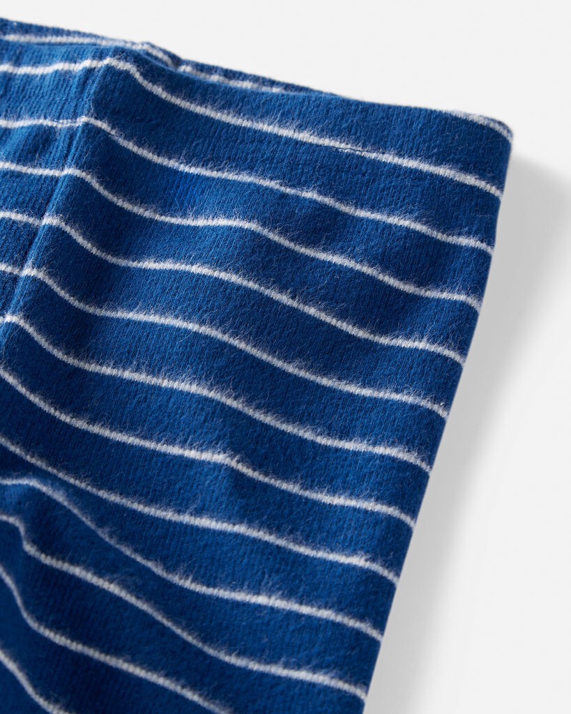 slide 2 of 3, Littleplanet Baby Boy 2-Piece Organic Cotton Striped Set Enchanted Navy 9M, 2 pc