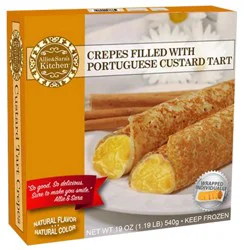 Allie & Sara's Kitchen Custard Tart Filled Crepes