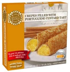 Allie & Sara's Kitchen Custard Tart Filled Crepes