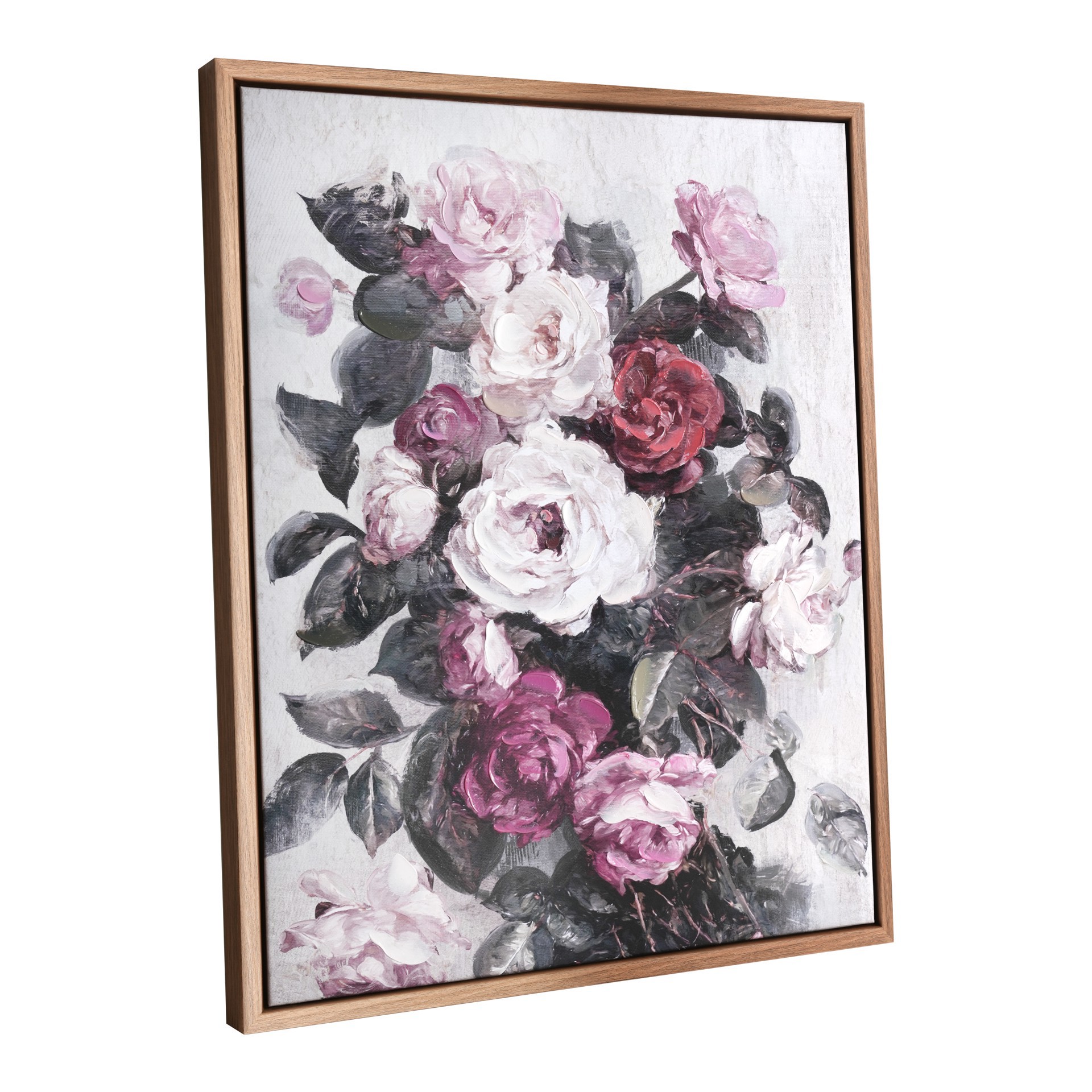 slide 2 of 5, 20" Rose Canvas Wall Art By Ashland, 16 in x 20 in