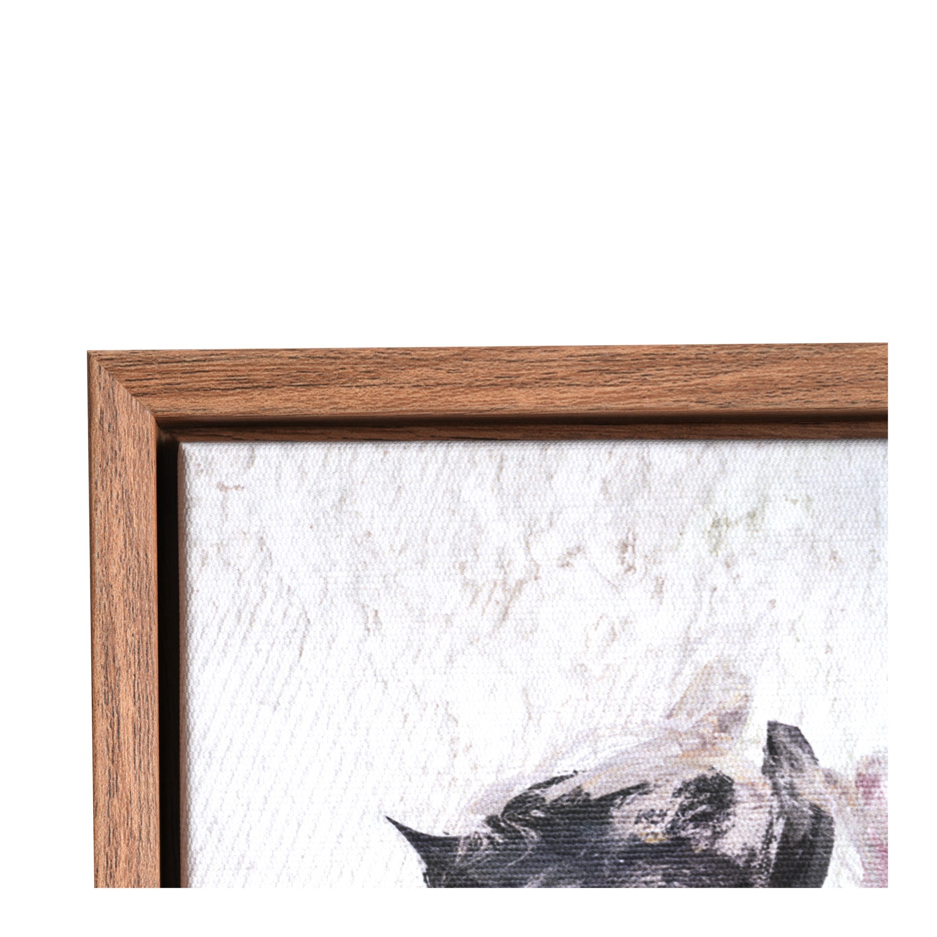 slide 3 of 5, 20" Rose Canvas Wall Art By Ashland, 16 in x 20 in