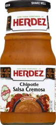 Herdez Medium Chipotle Salsa Cremosa 15.3 oz