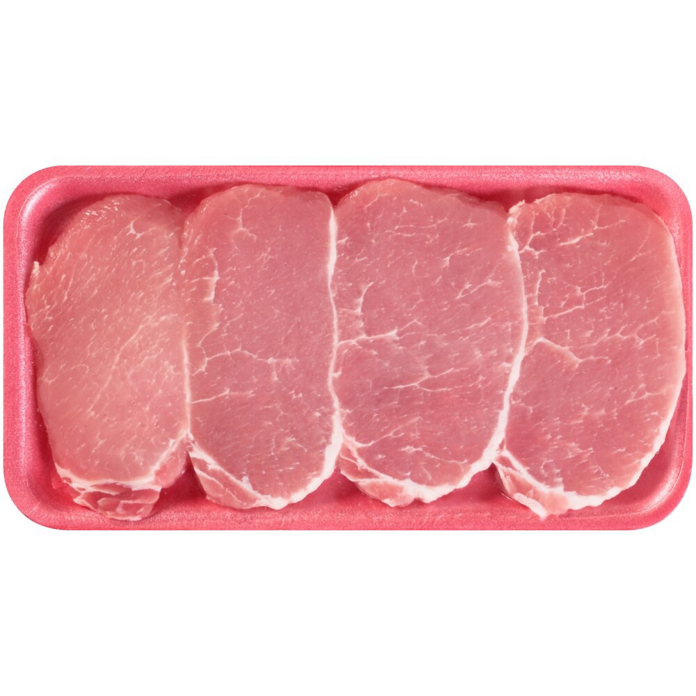 slide 1 of 1, Boneless Pork Chops, per lb