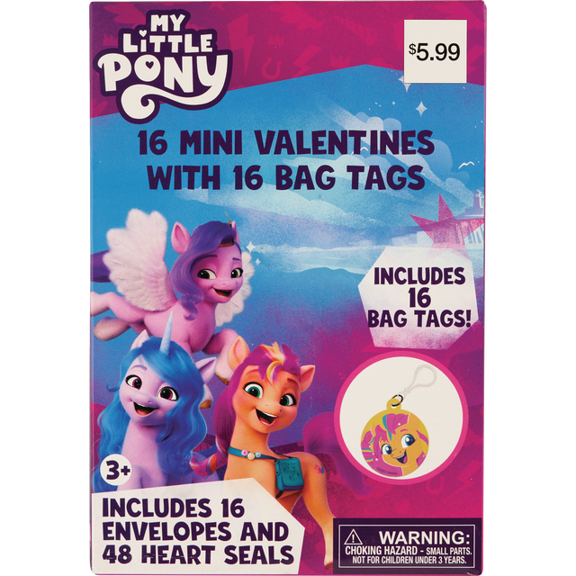 slide 1 of 1, PAPER MAGIC My Little Pony Bag Tags, 1 ct