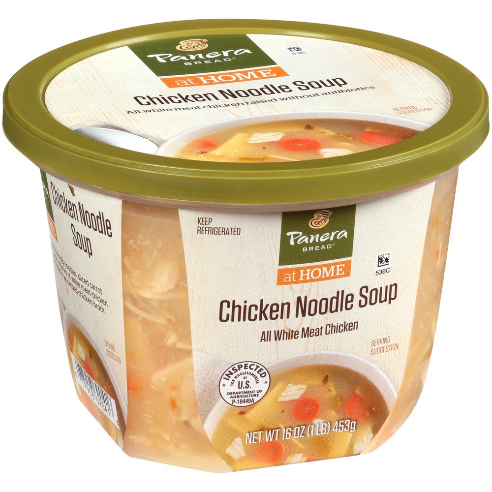 slide 2 of 18, Panera Bread at Home Chicken Noodle Soup, 16 oz