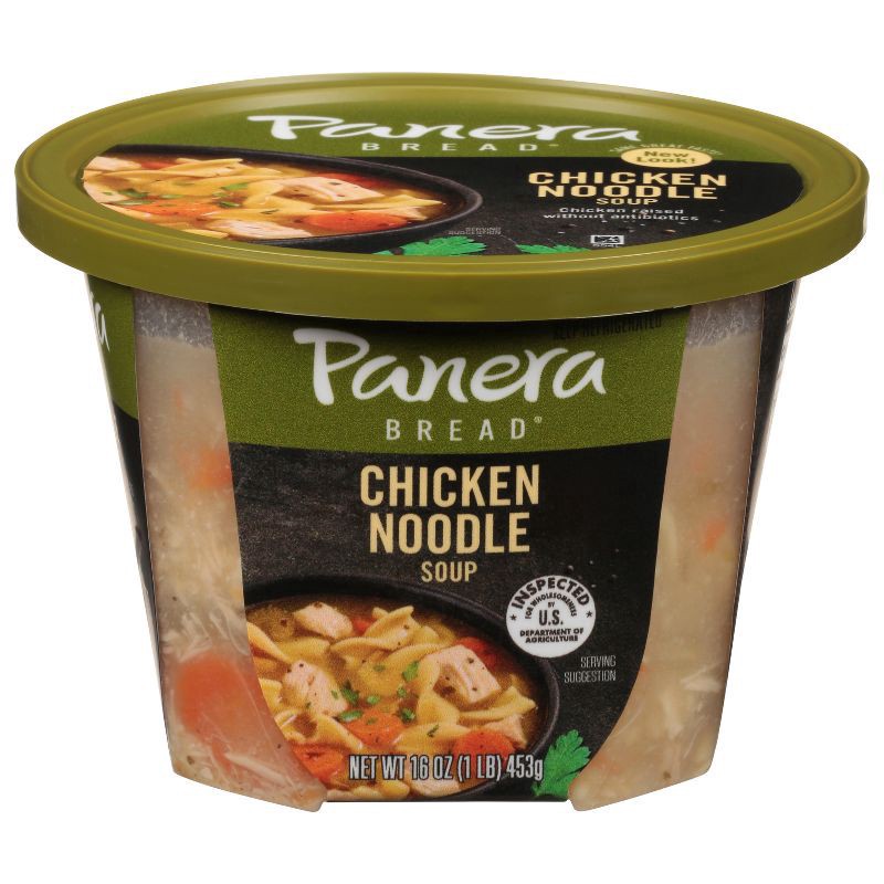 slide 1 of 18, Panera Bread Chicken Noodle Soup - 16oz, 16 oz